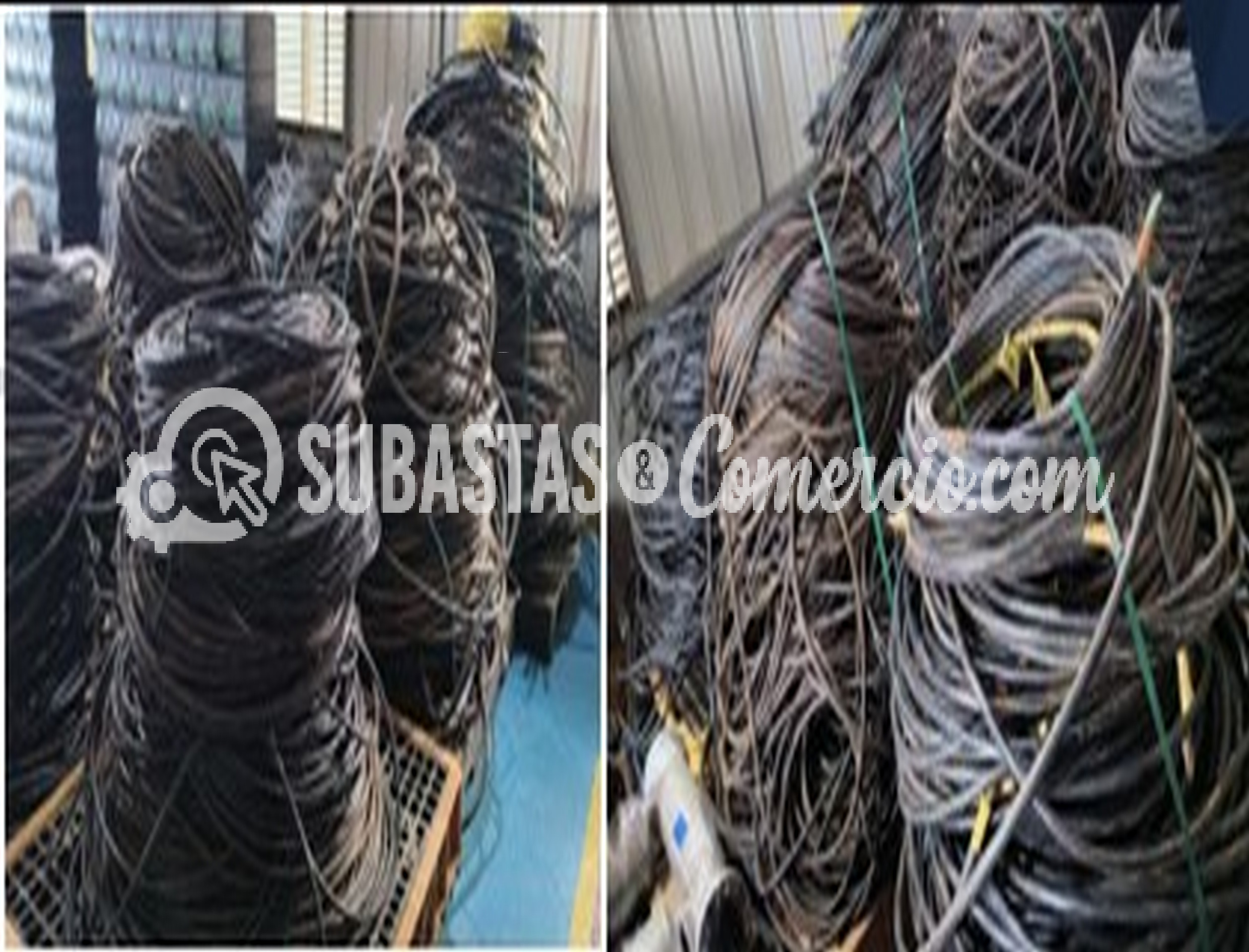 Cable de Cobre Encauchetado No Operativo Aprox. 10.000 KG